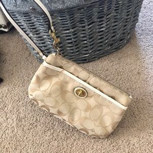 Coach wristlet